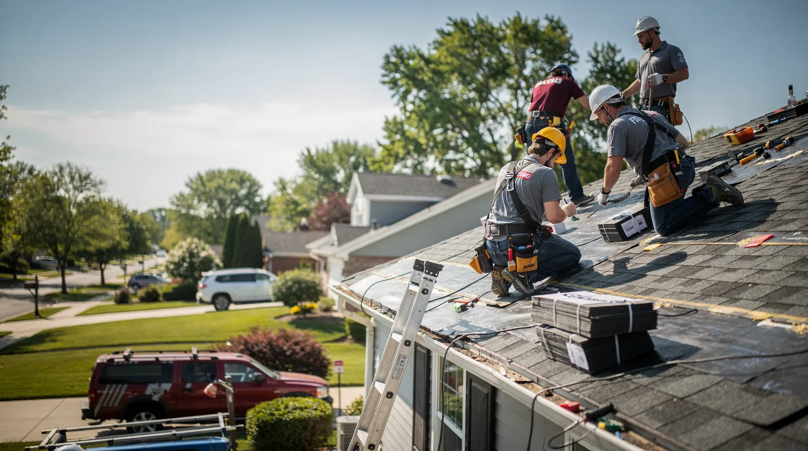 Roof Repair in Forsyth, IL around you